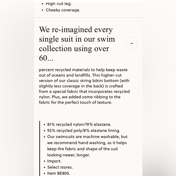 J Crew Ribbed Curved Waist Cheeky String Bikini Swim Bottom Green S (4-6) NWT - Picture 3 of 6